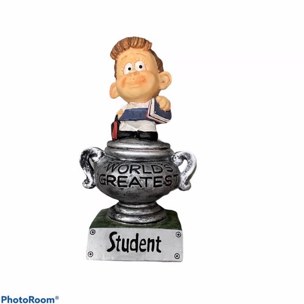 World's Greatest Student Trophy Figurine
